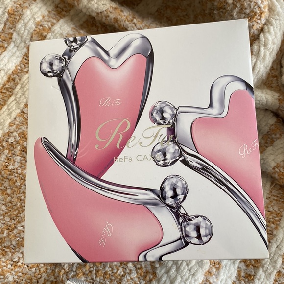 Refa caxa pink (discontinued) face beauty roller microcurrent with solar panel - Picture 2 of 5